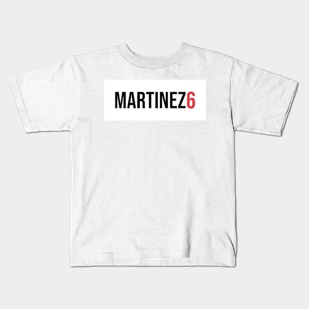 Martinez 6 - 22/23 Season Kids T-Shirt by GotchaFace